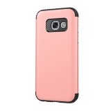 Gigapack Defender Samsung Galaxy A3 (2017) műanyag telefonvédő (közepesen ütésálló, karbon minta, rozéarany)