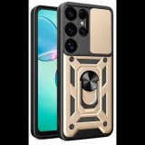 Gigapack Defender Samsung Galaxy S25 Ultra (SM-S938) kameravédős tok aranyszínű-fekete (GP-164867) (GP-164867)