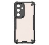 Gigapack Defender szilikon telefonvédő (ütésállóság, légpárnás sarok, akril hátlap, kameravédő) FEKETE Samsung Galaxy S24 FE (SM-S721)