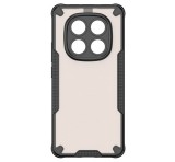 Gigapack Defender szilikon telefonvédő (ütésállóság, légpárnás sarok, akril hátlap, kameravédő) FEKETE Xiaomi Poco X7, Redmi Note 14 Pro 5G