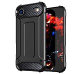 Gigapack Defender szilikon telefonvédő (ütésállóság, légpárnás sarok, fémhatás) FEKETE Apple iPhone 17 Air