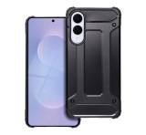 Gigapack Defender szilikon telefonvédő (ütésállóság, légpárnás sarok, fémhatás) FEKETE Samsung Galaxy S25 Edge (SM-S937)