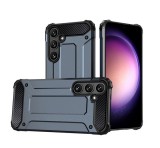 Gigapack Defender szilikon telefonvédő (ütésállóság, légpárnás sarok, fémhatás) SÖTÉTKÉK Samsung Galaxy S24 FE (SM-S721)