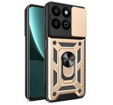 Gigapack Defender szilikon telefonvédő (ütésállóság, tartógyűrű, kameravédő) ARANY Honor 200 Smart 5G