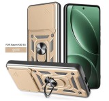 Gigapack Defender szilikon telefonvédő (ütésállóság, tartógyűrű, kameravédő) ARANY Xiaomi Poco F7 Pro