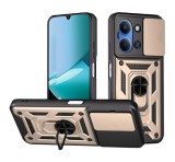 Gigapack Defender szilikon telefonvédő (ütésállóság, tartógyűrű, kameravédő) ARANY Xiaomi Redmi 15C 4G