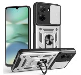 Gigapack Defender szilikon telefonvédő (ütésállóság, tartógyűrű, kameravédő) EZÜST Xiaomi Redmi A5 4G