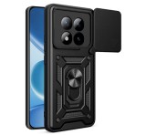 Gigapack Defender szilikon telefonvédő (ütésállóság, tartógyűrű, kameravédő) FEKETE Xiaomi Redmi Note 15 Pro Plus 5G