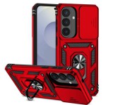 Gigapack Defender szilikon telefonvédő (ütésállóság, tartógyűrű, kameravédő) PIROS Samsung Galaxy S26 Plus (SM-S947)