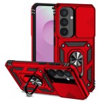 Gigapack Defender szilikon telefonvédő (ütésállóság, tartógyűrű, kameravédő) PIROS Samsung Galaxy S26 (SM-S942)