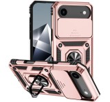 Gigapack Defender szilikon telefonvédő (ütésállóság, tartógyűrű, kameravédő) ROZÉARANY Apple iPhone 17 Air