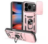 Gigapack Defender szilikon telefonvédő (ütésállóság, tartógyűrű, kameravédő) ROZÉARANY Apple iPhone 17 Pro