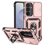 Gigapack Defender szilikon telefonvédő (ütésállóság, tartógyűrű, kameravédő) ROZÉARANY Samsung Galaxy S26 Plus (SM-S947)