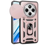 Gigapack Defender szilikon telefonvédő (ütésállóság, tartógyűrű, kameravédő) ROZÉARANY Xiaomi Redmi 14C 4G