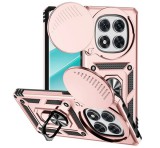 Gigapack Defender szilikon telefonvédő (ütésállóság, tartógyűrű, kameravédő) ROZÉARANY Xiaomi Redmi Note 14 Pro 4G