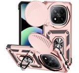 Gigapack Defender szilikon telefonvédő (ütésállóság, tartógyűrű, kameravédő) ROZÉARANY Xiaomi Redmi Note 14 Pro Plus 5G