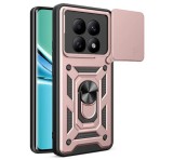 Gigapack Defender szilikon telefonvédő (ütésállóság, tartógyűrű, kameravédő) ROZÉARANY Xiaomi Redmi Note 15 5G
