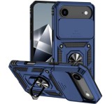 Gigapack Defender szilikon telefonvédő (ütésállóság, tartógyűrű, kameravédő) SÖTÉTKÉK Apple iPhone 17 Air