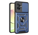Gigapack Defender szilikon telefonvédő (ütésállóság, tartógyűrű, kameravédő) SÖTÉTKÉK Motorola Moto G55 5G (XT2435)