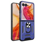 Gigapack Defender szilikon telefonvédő (ütésállóság, tartógyűrű, kameravédő) SÖTÉTKÉK Motorola Razr 50