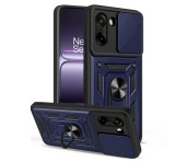 Gigapack Defender szilikon telefonvédő (ütésállóság, tartógyűrű, kameravédő) SÖTÉTKÉK OnePlus Nord CE5