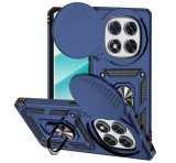 Gigapack Defender szilikon telefonvédő (ütésállóság, tartógyűrű, kameravédő) SÖTÉTKÉK Xiaomi Redmi Note 14 Pro 4G