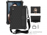 Gigapack Defender szilikon tok Samsung Galaxy Tab S6 10.5 WIFI (SM-T860) készülékhez, fekete, méhsejt mintás