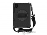 Gigapack Defender szilikon tok Samsung Galaxy Tab S6 Lite 10.4 WIFI (SM-P610) készülékhez, fekete, méhsejt mintás