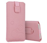 Gigapack DEKO tok álló (univerzális, kör, kihúzható tépőzár, övre fűzhető, XXL méret) VILÁGOS RÓZSASZÍN