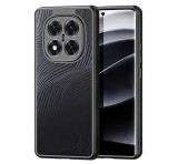 Gigapack DUX DUCIS AIMO szilikon telefonvédő (ütésállóság, kameravédő, matt, hullám) FEKETE Xiaomi Redmi Note 14 Pro Plus 5G