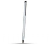 Gigapack Érintő ceruza 2in1 (univerzális, kapacitív, toll érintőceruza, 13cm) FEHÉRGP-29532