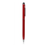 Gigapack érintőképernyő ceruza 2in1 (univerzális, toll, kapacitív érintőceruza, 13cm) piros