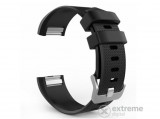 Gigapack Fitbit Charge 2 pótszíj, szilikon, állítható, fekete