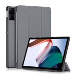 Gigapack GP-150456 Xiaomi Redmi Pad SE szürke bőr hatású oldalra nyíló tok