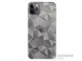 Gigapack gumi/szilikon tok Apple iPhone 11 Pro Max készülékhez, átlátszó, 3D gyémánt mintás