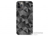 Gigapack gumi/szilikon tok Apple iPhone 11 Pro Max készülékhez, fekete, 3D gyémánt mintás