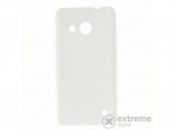 Gigapack gumi/szilikon tok (bőrhatás) Microsoft Lumia 550 készülékhez, fehér