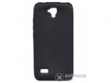 Gigapack gumi/szilikon tok (fényes keret) Huawei Y5 (Y560) készülékhez, fekete