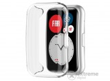 Gigapack gumi/szilikon tok Huawei Watch Fit készülékhez, átlátszó