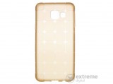 Gigapack gumi/szilikon tok (kockaminta) Samsung Galaxy A3 (2016) készülékhez, arany