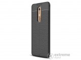 Gigapack gumi/szilikon tok Nokia 5.1 készülékhez, fekete