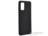 Gigapack gumi/szilikon tok Samsung Galaxy S20 Plus (SM-G985F) készülékhez, matt fekete