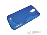 Gigapack gumi/szilikon tok Samsung Galaxy S4 készülékhez, kék