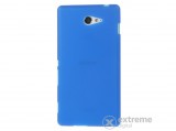 Gigapack gumi/szilikon tok Sony Xperia M2 (D2303) készülékhez, sötétkék