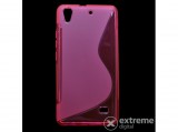 Gigapack gumi tok Huawei Ascend G620s készülékhez, rózsaszín