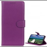 Gigapack Honor 200 Smart bőr hatású prémium fliptok lila (GP-163967) (GP-163967)