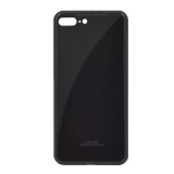 Gigapack Honor 9 Lite műanyag telefonvédő (közepesen ütésálló, üveg hátlap) fekete