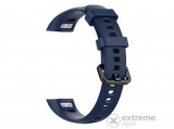 Gigapack Honor Band 4 pótszíj, szilikon, állítható, sötétkék