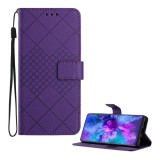 Gigapack Honor Magic 8 Lite tok álló, bőr hatású (flip, oldalra nyíló, asztali tartó, négyzet, prémium) lila