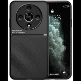 Gigapack Honor Magic6 Lite 5G mágneses, bőr hatású tok fekete (GP-154296) (GP-154296)